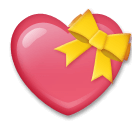 heart-with-ribbon Emoji lg