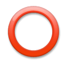 hollow-red-circle Emoji lg