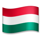 Bandeira da Hungria Emoji LG