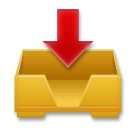 Inbox Tray Emoji on LG Phones