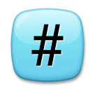 #️⃣ Keycap: # Emoji on LG Phones