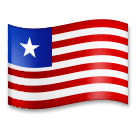 🇱🇷 Bandiera della Liberia Emoji su LG