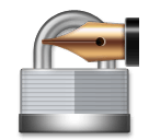 locked-with-pen Emoji lg