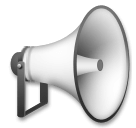loudspeaker Emoji lg