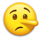 lying-face Emoji lg