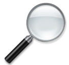 magnifying-glass-tilted-right Emoji lg