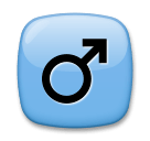 ♂️ Signo masculino Emoji en LG