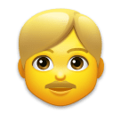 man-blond-hair Emoji lg