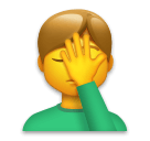man-facepalming Emoji lg