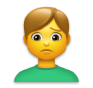 man-frowning Emoji lg
