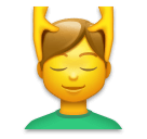 💆‍♂️ Mann, der eine Kopfmassage genießt Emoji auf LG