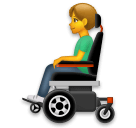 man-in-motorized-wheelchair Emoji lg