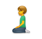 man-kneeling Emoji lg