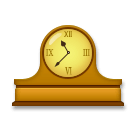 Mantelpiece Clock Emoji on LG Phones