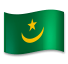 🇲🇷 Bandeira da Mauritânia Emoji nos LG