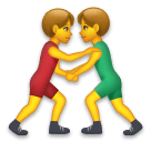 men-wrestling Emoji lg
