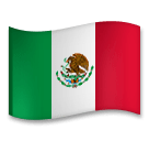 Bandera de México Emoji LG