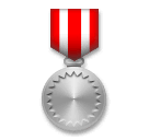 Военная медаль Эмодзи на телефонах LG