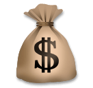 Saco de dinheiro Emoji LG