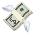 money-with-wings Emoji lg