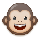 Muso di scimmia Emoji LG