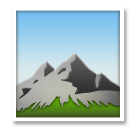⛰️ Mountain Emoji on LG Phones