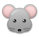 Mouse Face Emoji on LG Phones