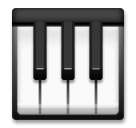 🎹 Musical Keyboard Emoji on LG Phones
