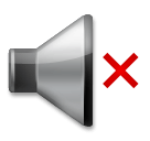 muted-speaker Emoji lg