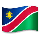Flagge von Namibia Emoji LG
