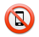 Пользоваться мобильным телефоном запрещено Эмодзи на телефонах LG