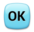 🆗 OK Button Emoji on LG Phones