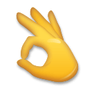 ok-hand Emoji lg