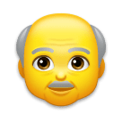👴 Uomo anziano Emoji su LG