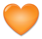 orange-heart Emoji lg