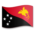 Флаг Папуа — Новой Гвинеи Эмодзи на телефонах LG