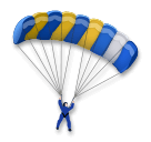 parachute Emoji lg