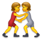 People Wrestling on LG