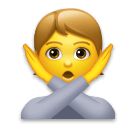 person-gesturing-no Emoji lg