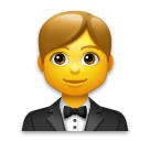 🤵 Person In Tuxedo Emoji on LG Phones