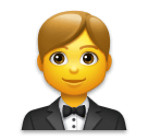 person-in-tuxedo Emoji lg