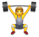 person-lifting-weights Emoji lg