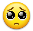 🥺 Pleading Face Emoji on LG Phones
