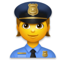 Agente Di Polizia Emoji LG
