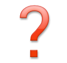 question-mark Emoji lg