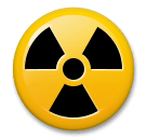 ☢️ Radioaktiv Emoji auf LG