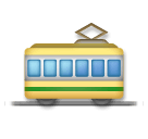 🚃 Railway Car Emoji on LG Phones