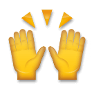 🙌 Raising Hands Emoji on LG Phones