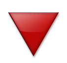 red-triangle-pointed-down Emoji lg