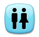 Restroom Emoji on LG Phones